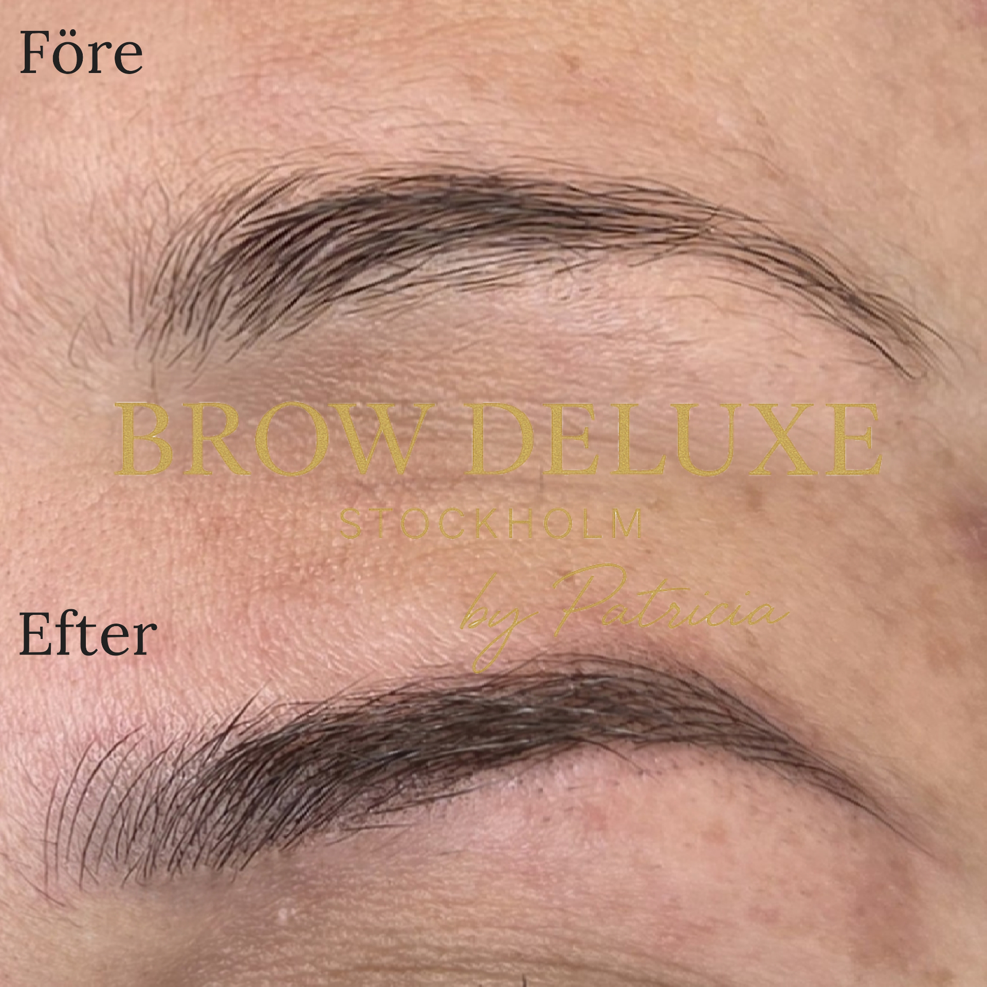 Resultat — Brow Shaping